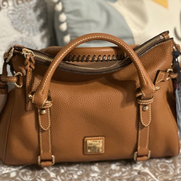 Dooney Pebble Satchel - Picture 1 of 6